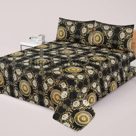 3PC Cotton Bedsheet BD-18