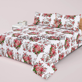 3PC Cotton Bedsheet BD-46