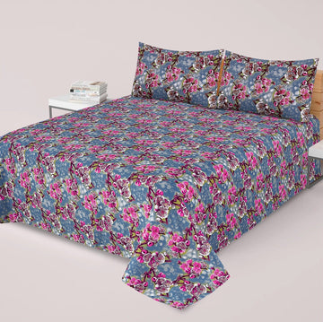Premium Cotton Super King Bedsheet - Special Addition- MS06