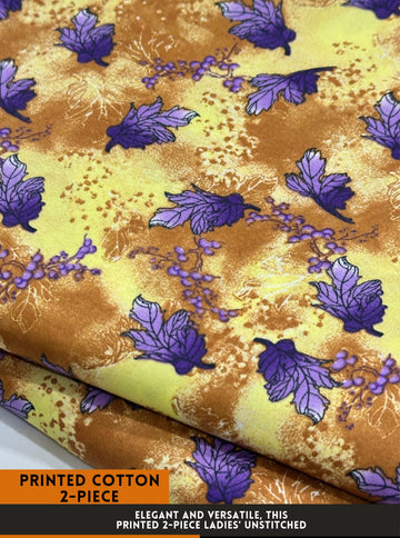 2 Piece Printed Summer Cotton #56