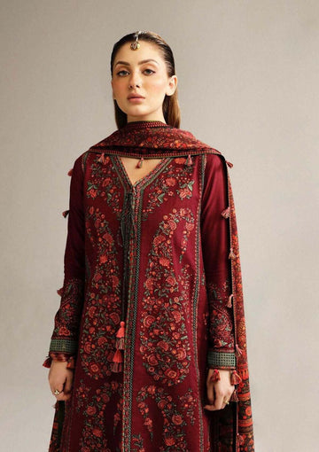 Sapphire 3PC Embroidered Lawn Suit