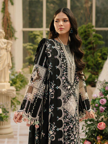 Sapphire 3PC Embroidered Lawn Suit