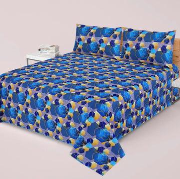 3PC Cotton Bedsheet BD-75
