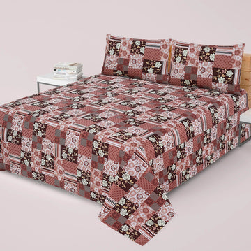 3PC Cotton Bedsheet BD-78