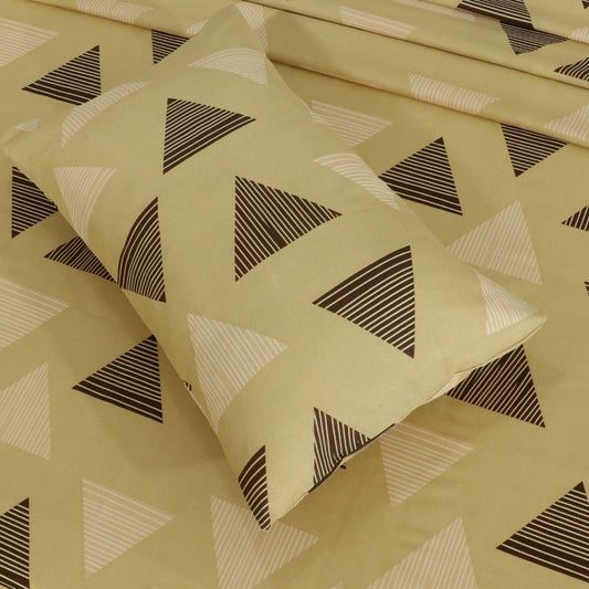 Bedeck Beige - Bed Sheet Set