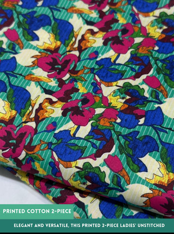 2 Piece Printed Summer Cotton #27