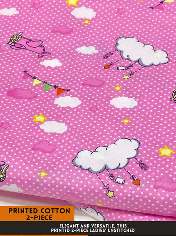 2 Piece Printed Summer Cotton