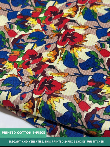 2 Piece Printed Summer Cotton #22