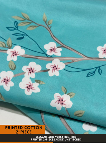 2 Piece Printed Summer Cotton #34