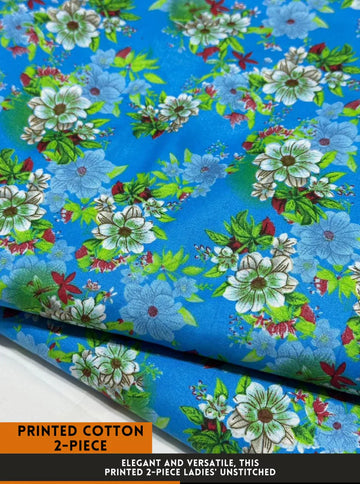 2 Piece Printed Summer Cotton