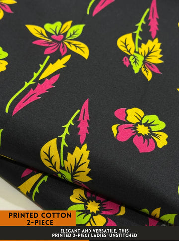 2 Piece Printed Summer Cotton